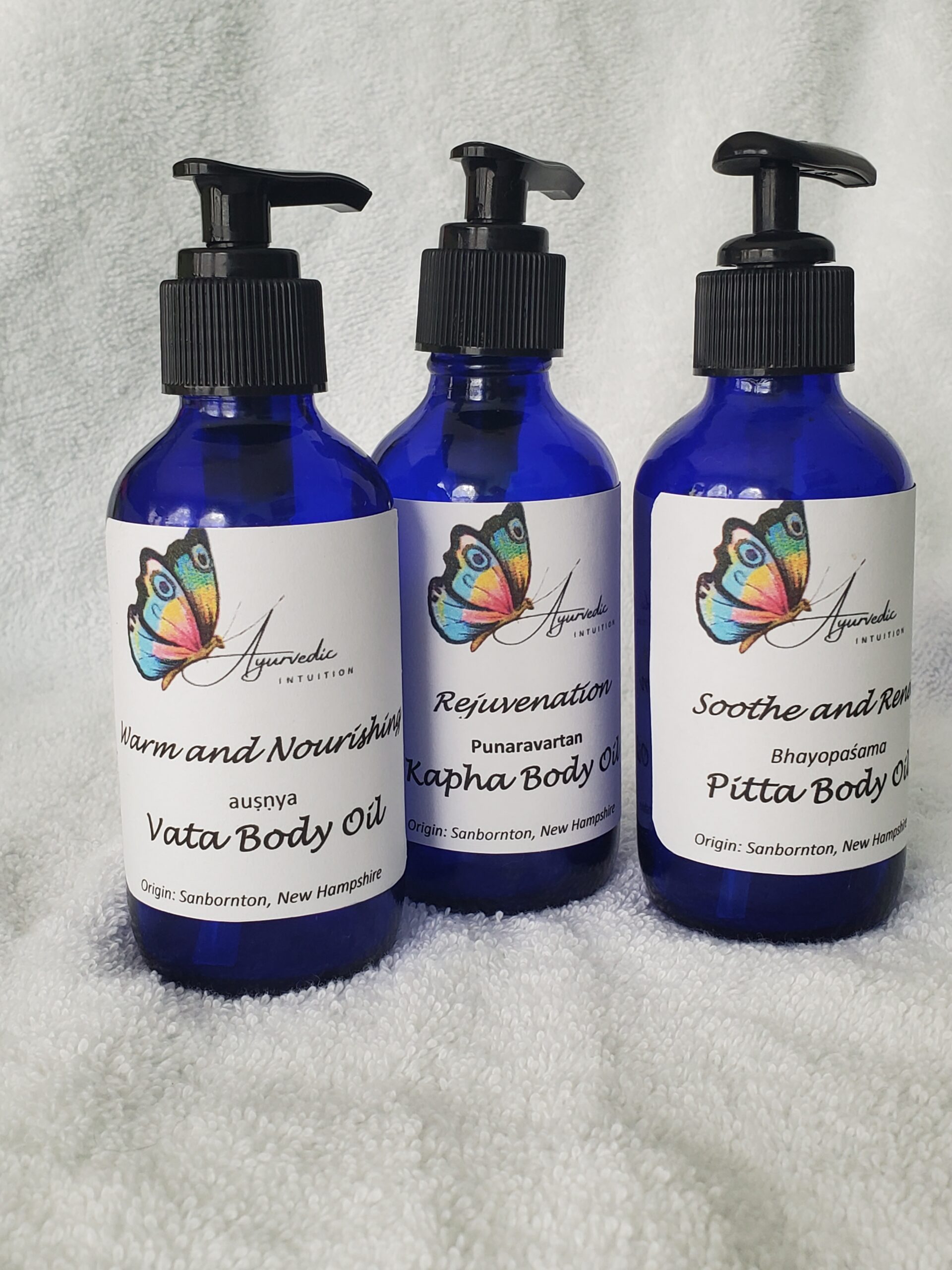 Dosha Body Oil -Tri Dosha 3 Pack 4 oz each